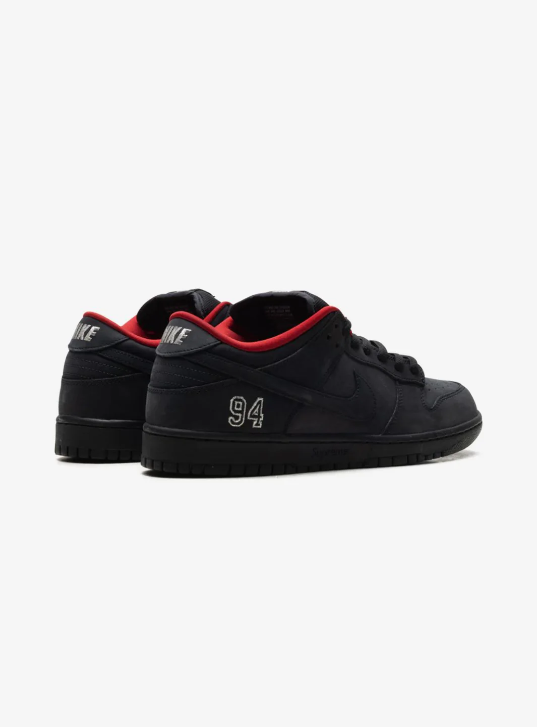 Nike SB Dunk Low Supreme 94 Black - Image 3