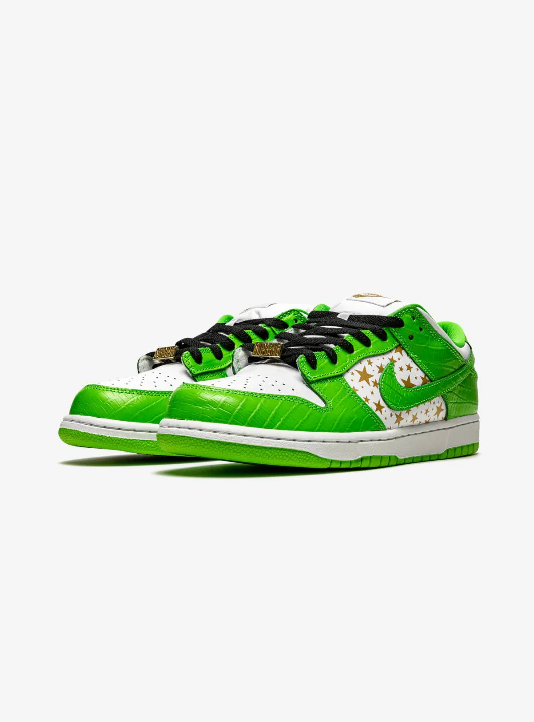 Nike SB Dunk Low Supreme Stars Mean Green (2021) - Image 2