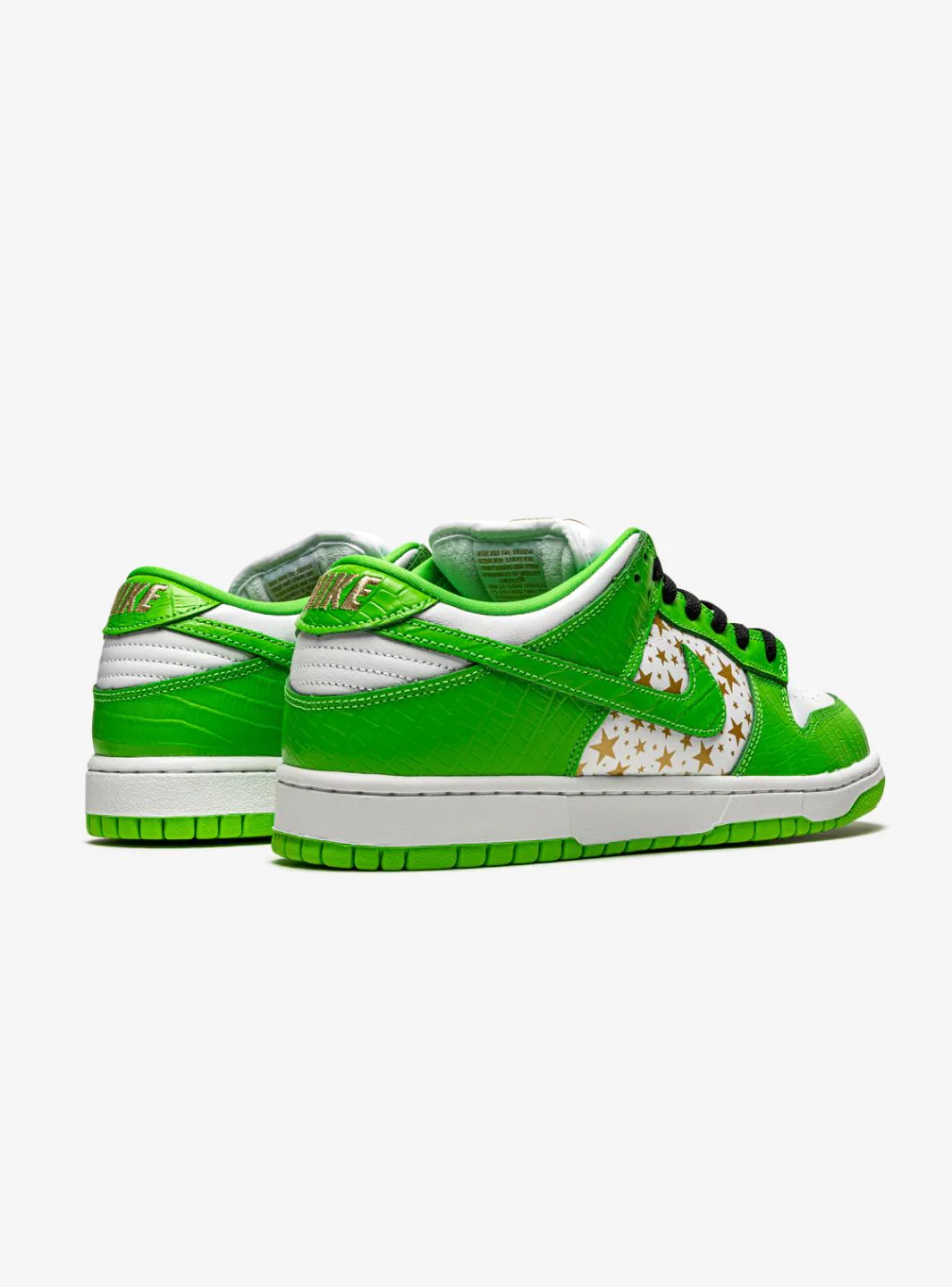 Nike SB Dunk Low Supreme Stars Mean Green (2021) - Image 3