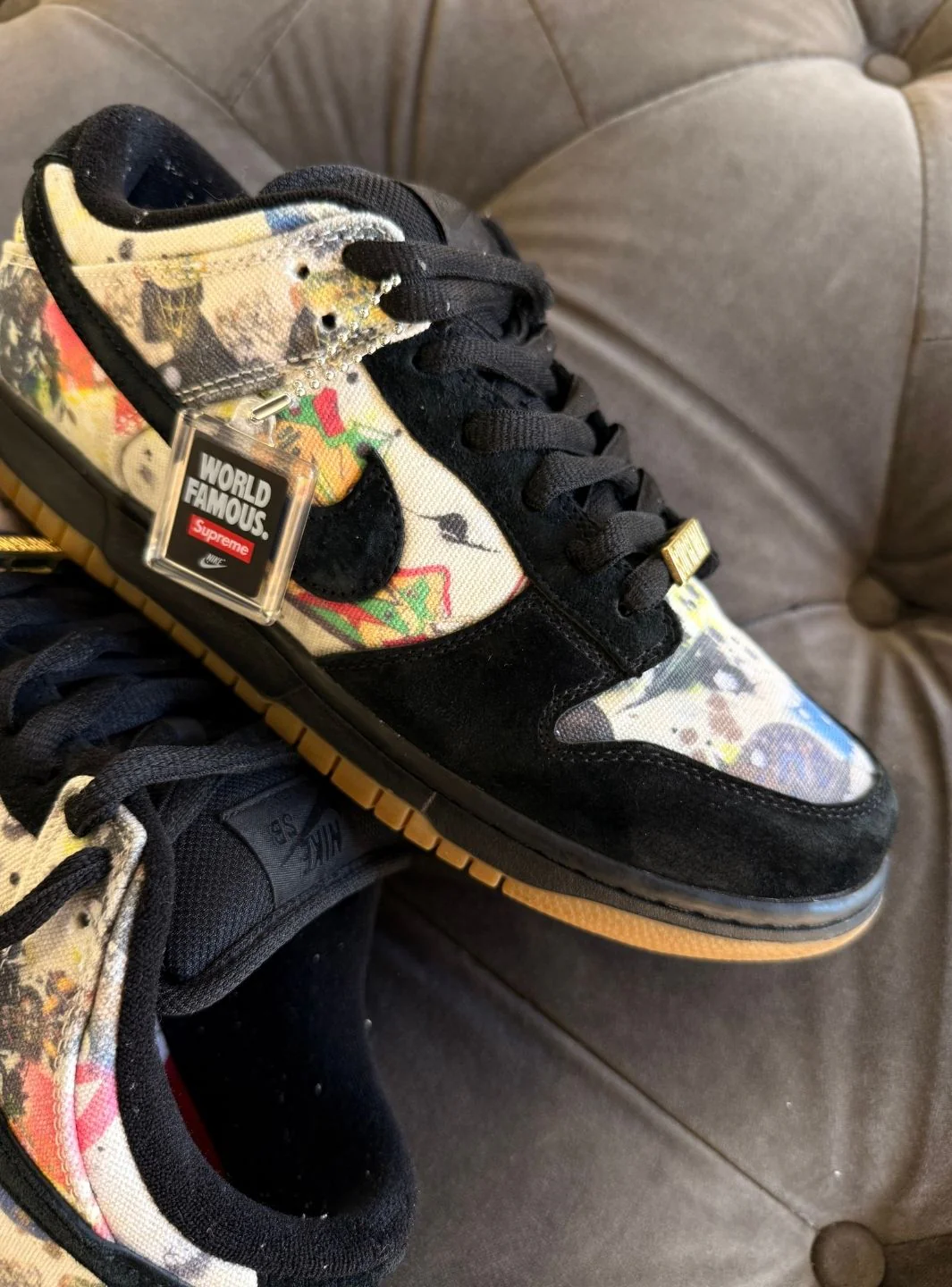 Nike SB Dunk Low Supreme Rammellzee - Usato 9.5/10 - Image 12