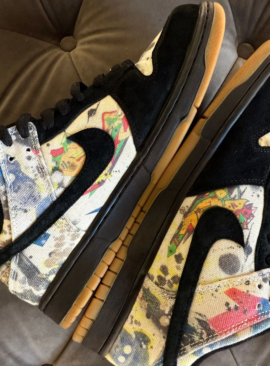 Nike SB Dunk Low Supreme Rammellzee - Usato 9.5/10 - Image 13