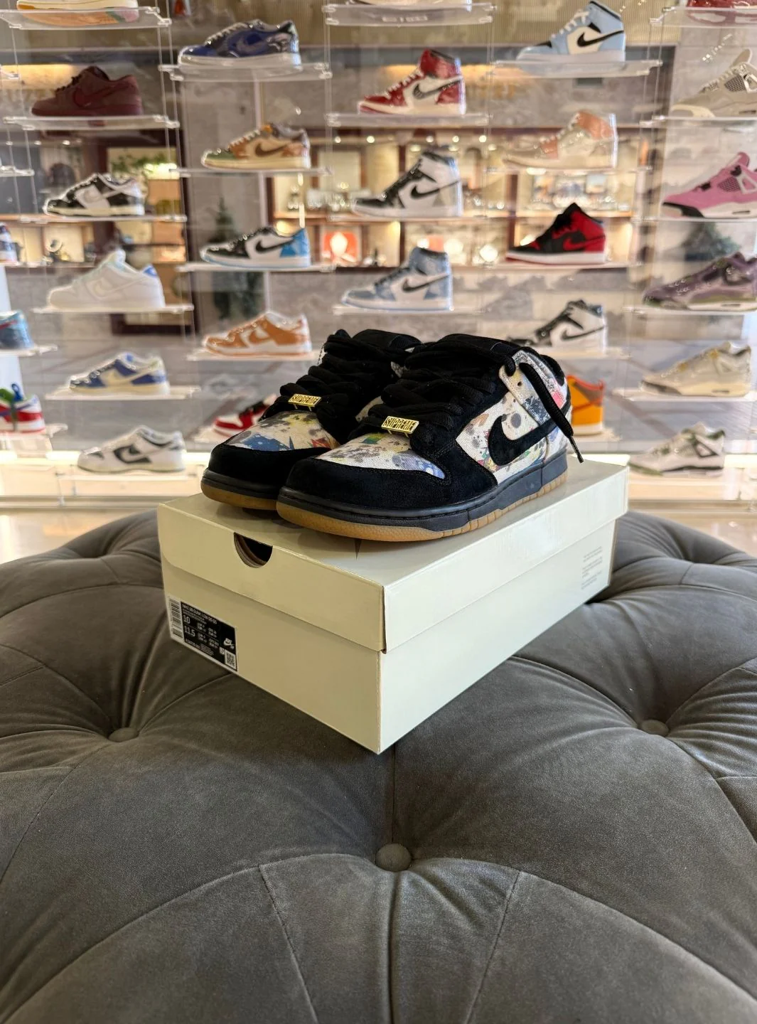 Nike SB Dunk Low Supreme Rammellzee - Usato 9.5/10 - Image 14