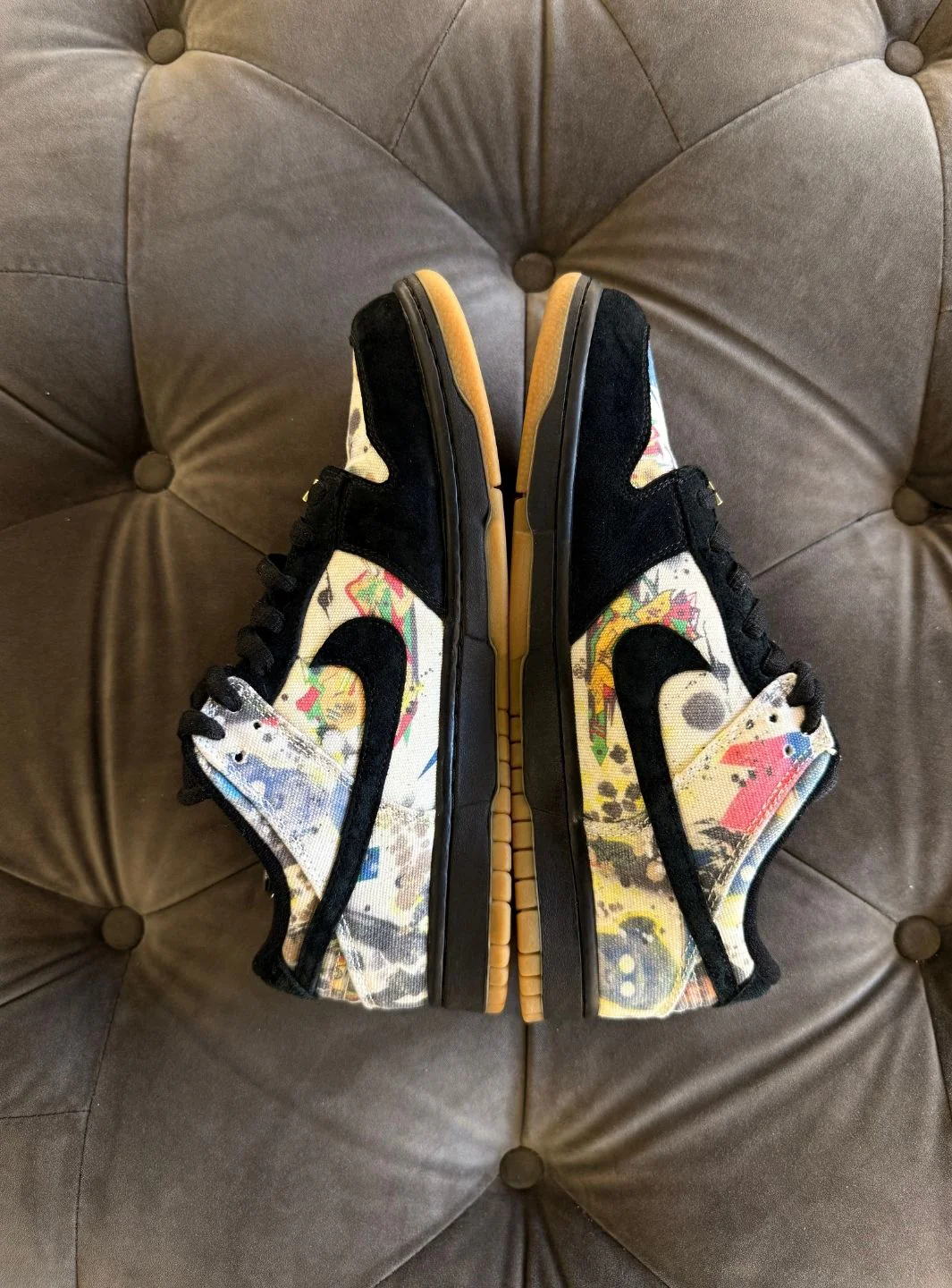 Nike SB Dunk Low Supreme Rammellzee - Usato 9.5/10 - Image 5