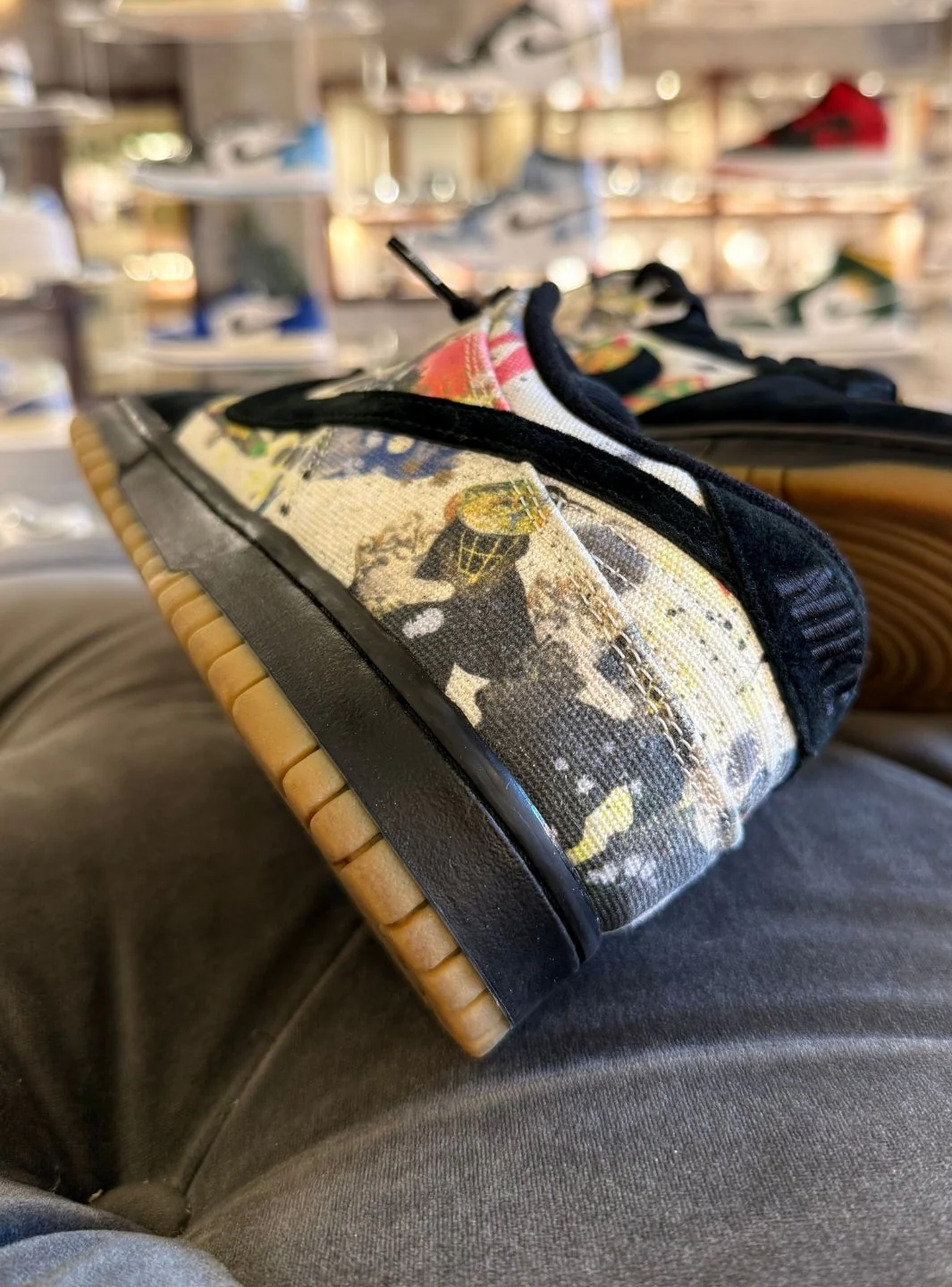 Nike SB Dunk Low Supreme Rammellzee - Usato 9.5/10 - Image 11