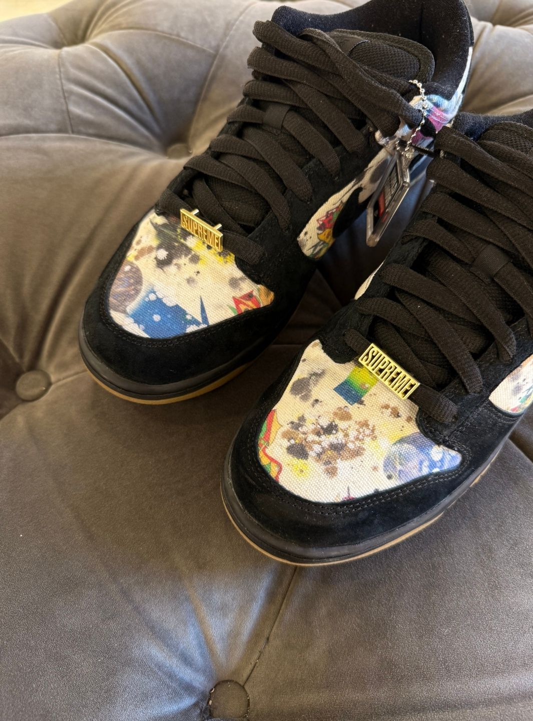 Nike SB Dunk Low Supreme Rammellzee - Usato 9.5/10 - Image 12