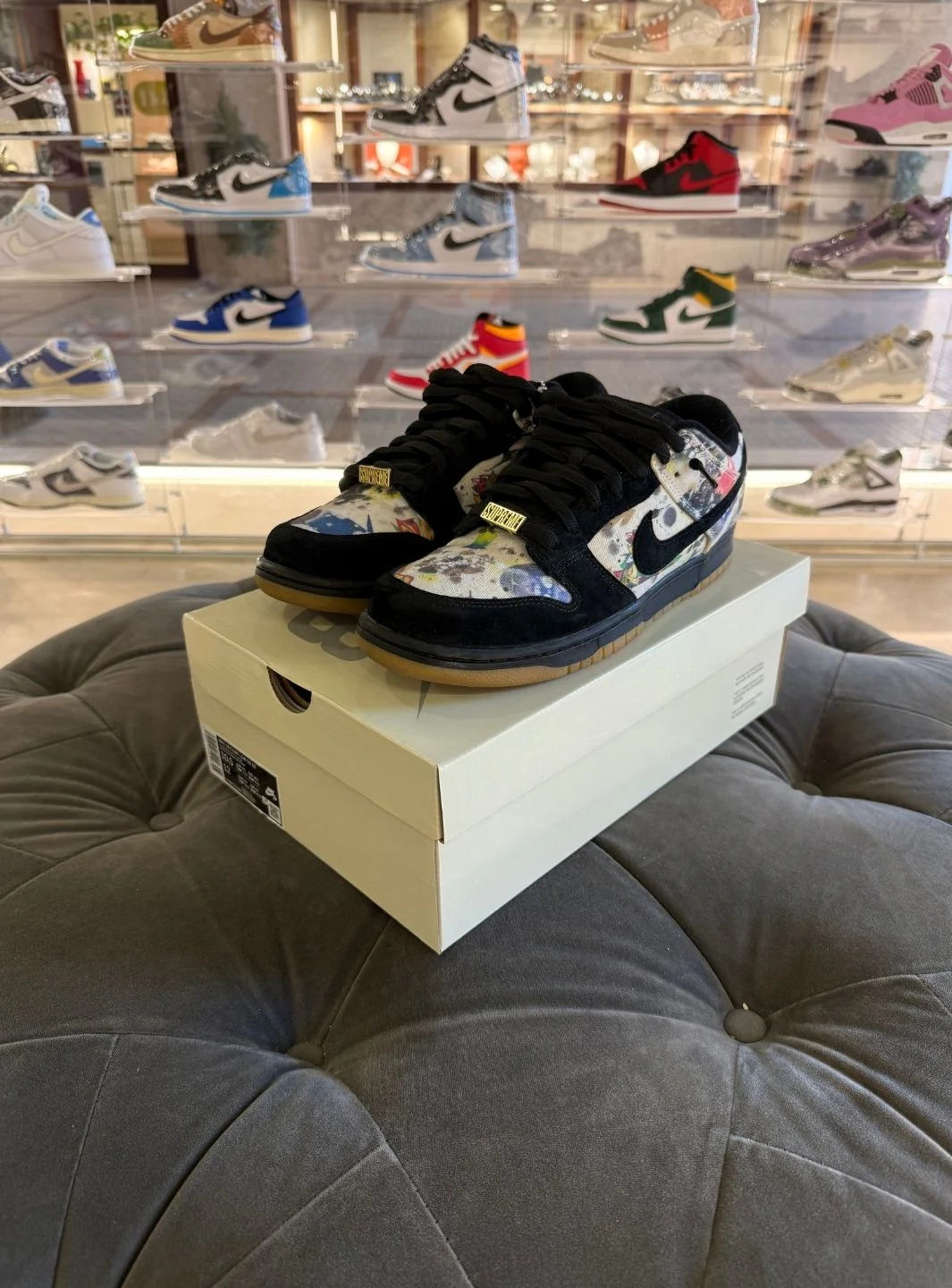 Nike SB Dunk Low Supreme Rammellzee - Usato 9.5/10 - Image 13