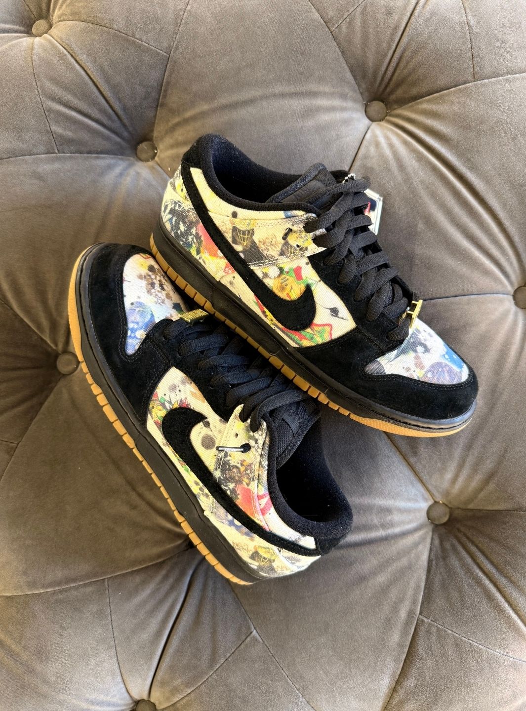 Nike SB Dunk Low Supreme Rammellzee - Usato 9.5/10 - Image 2