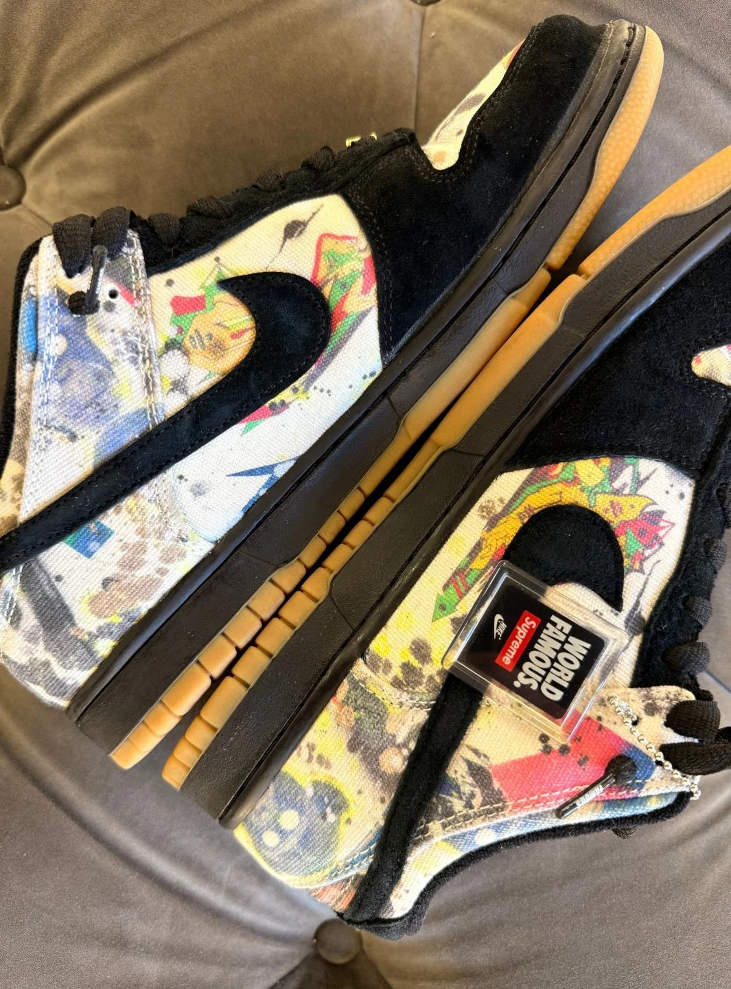 Nike SB Dunk Low Supreme Rammellzee - Usato 9.5/10 - Image 9