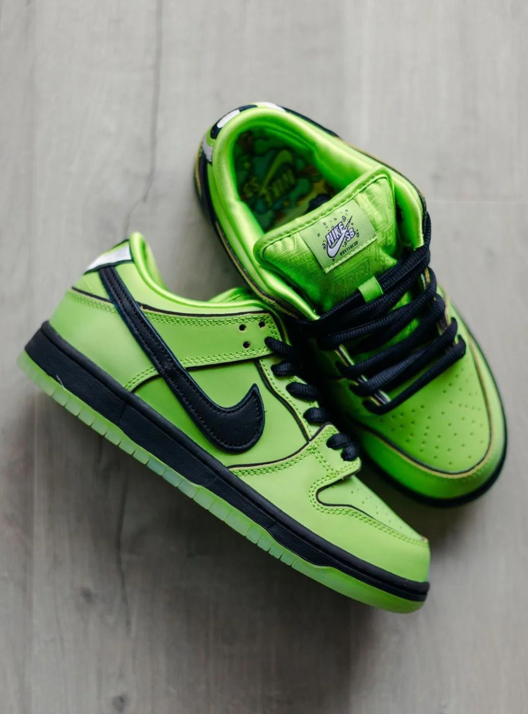 Nike SB Dunk Low The Powerpuff Girls Buttercup - Image 12