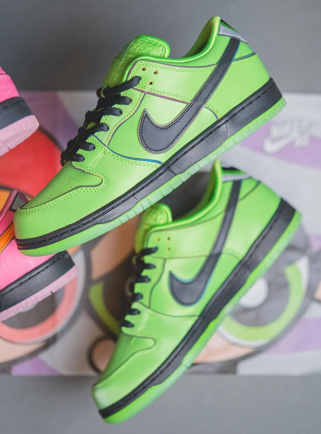Nike SB Dunk Low The Powerpuff Girls Buttercup - Image 13