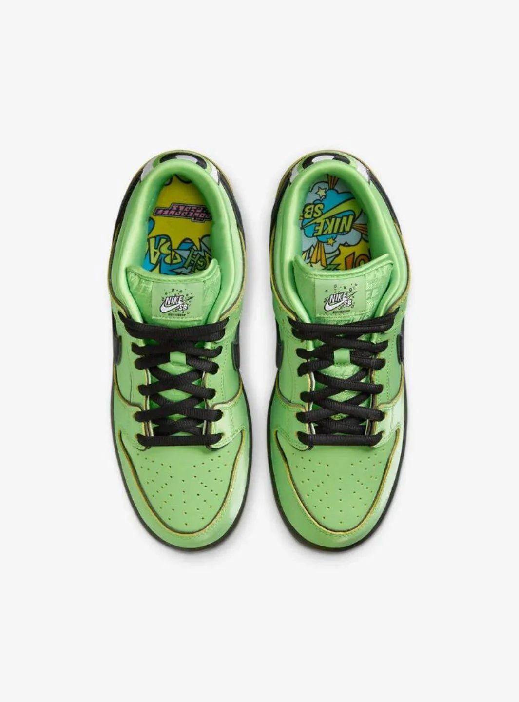 Nike SB Dunk Low The Powerpuff Girls Buttercup - Image 4