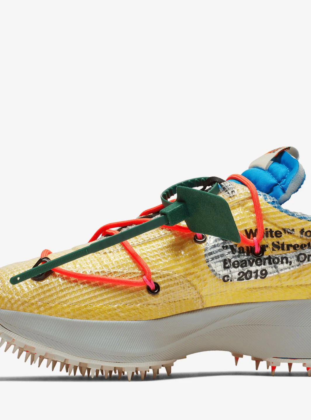 Nike Vapor Street Off-White Tour Yellow - Image 9