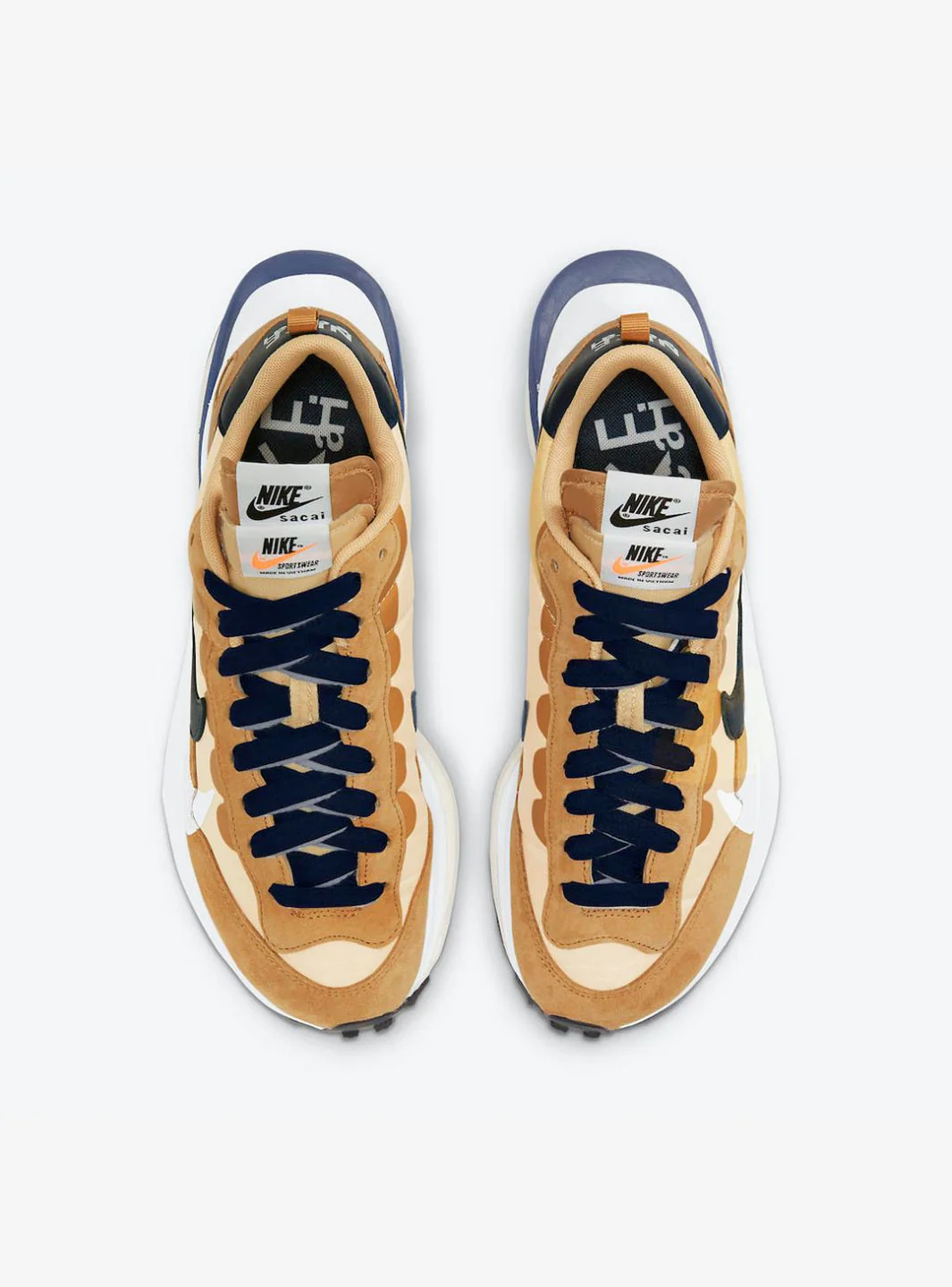 Nike Vaporwaffle Sacai Sesame Blue Void - Image 4