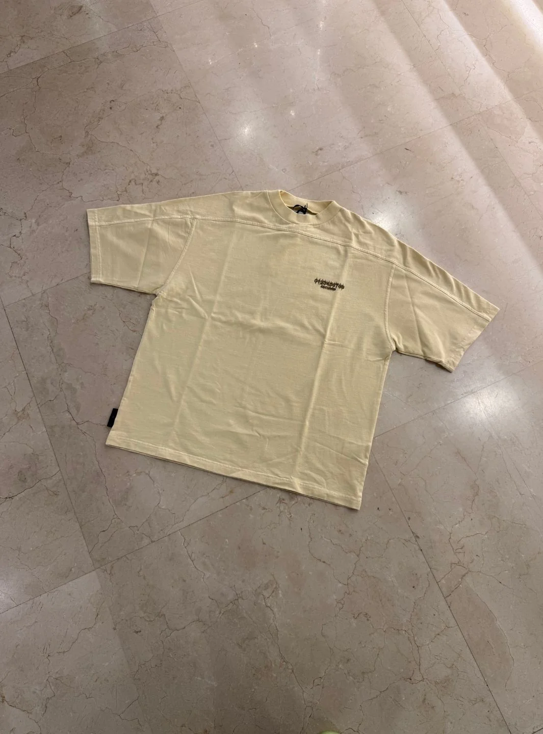 Numeri Archivio Oversize Light T-Shirt Cream - Image 3