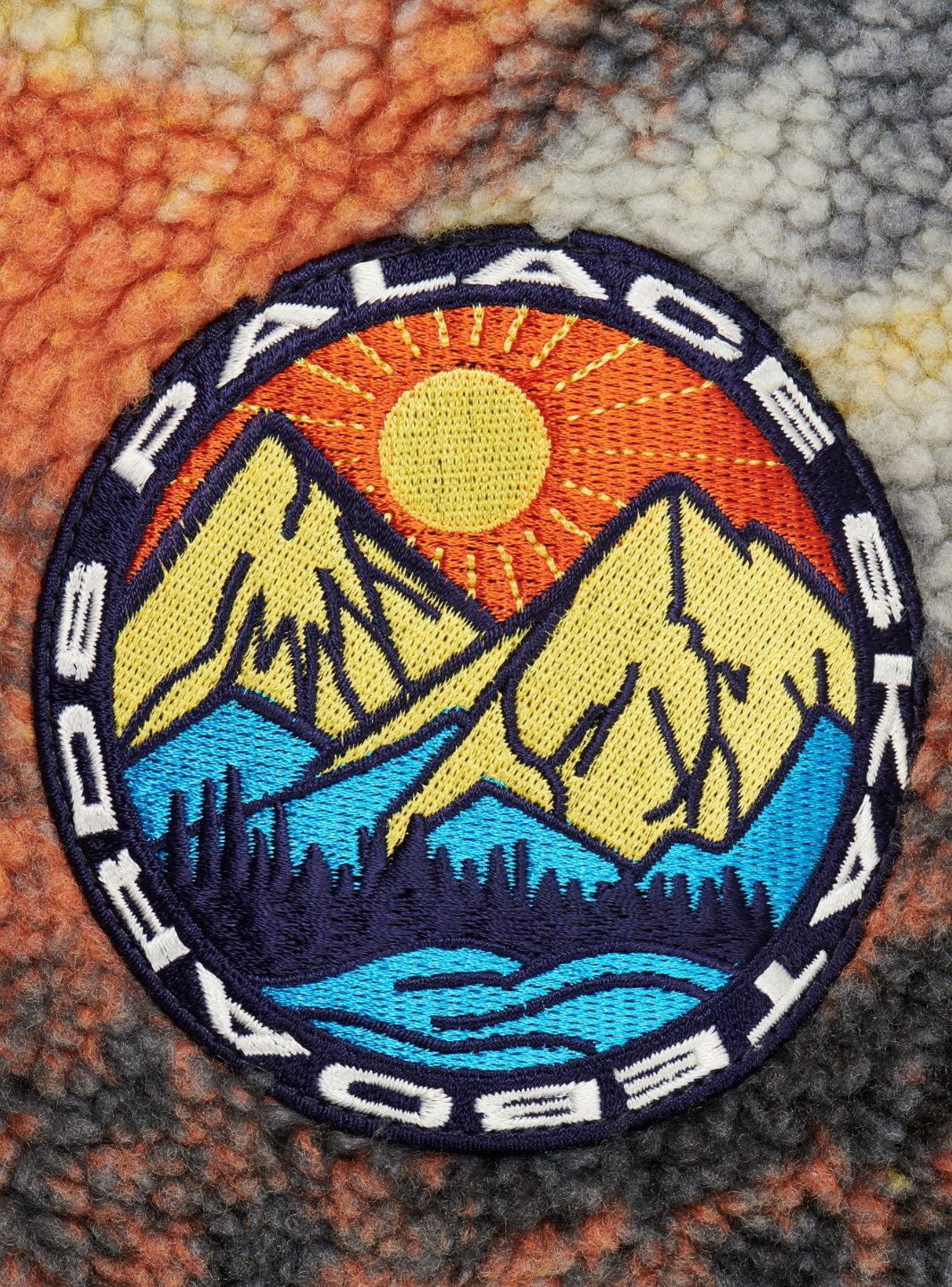 Palace Appalachian Funnel Fleece Palaska Orange - Image 4