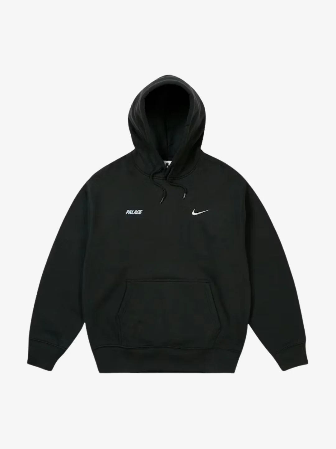 Palace x Nike Font Swoosh Hoodie Black