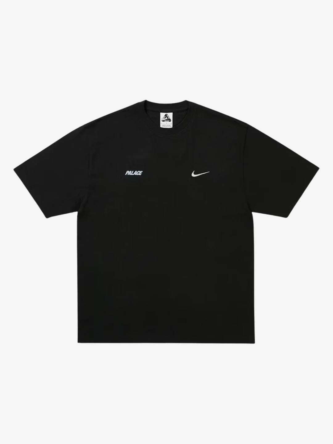 Palace x Nike Font Swoosh T-Shirt Black - Image 2