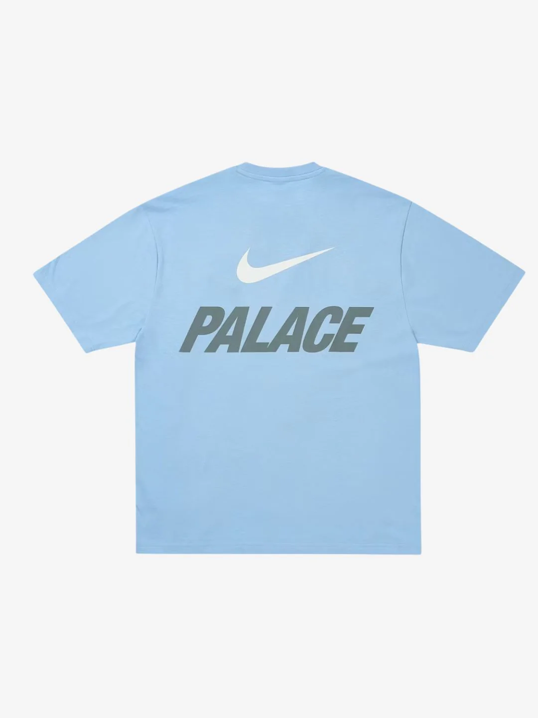 Palace x Nike Font Swoosh T-Shirt Sky Blue