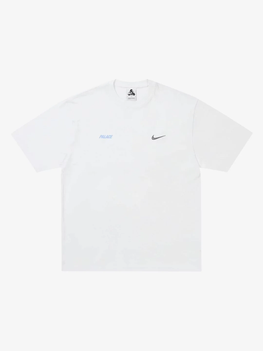 Palace x Nike Font Swoosh T-Shirt White - Image 2