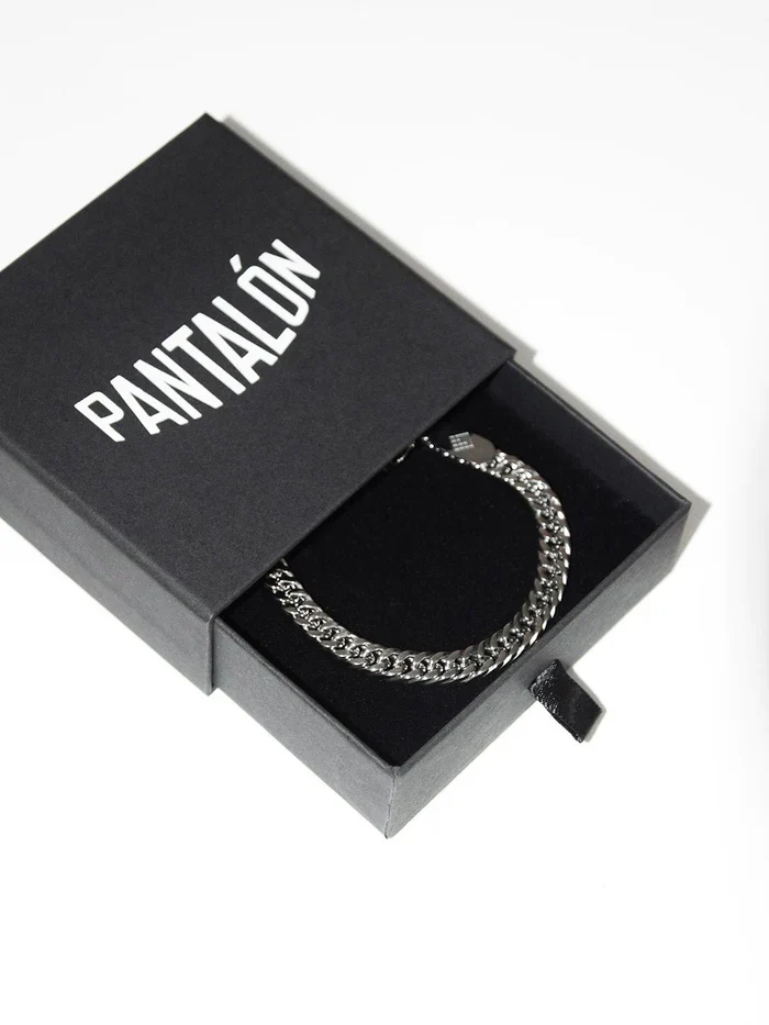 Pantalón Bracciale Engraved Logo Chain - Image 2