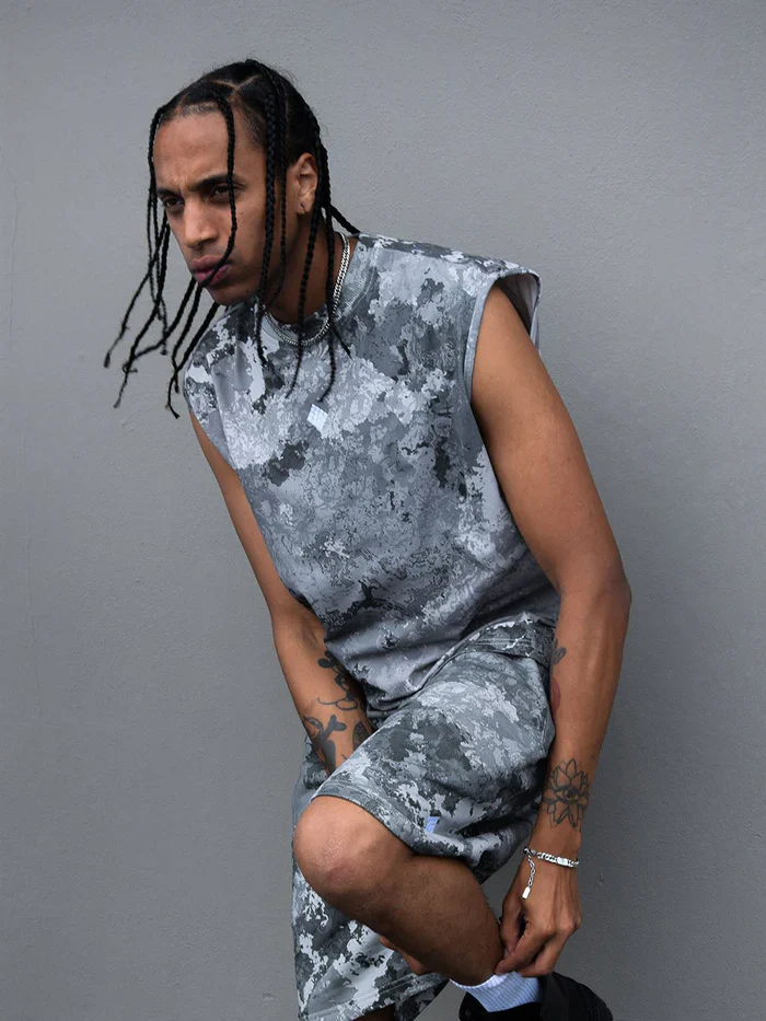 Pantalón Canottiera Military Camo - Image 7