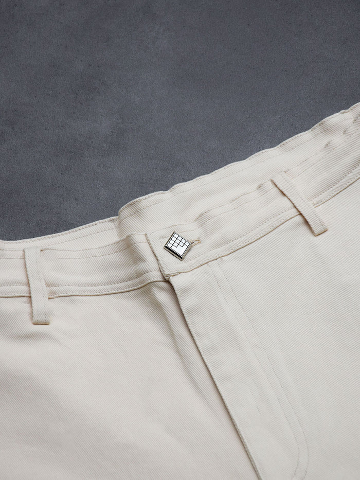 Pantalón Cargo Shorts Beige - Image 8