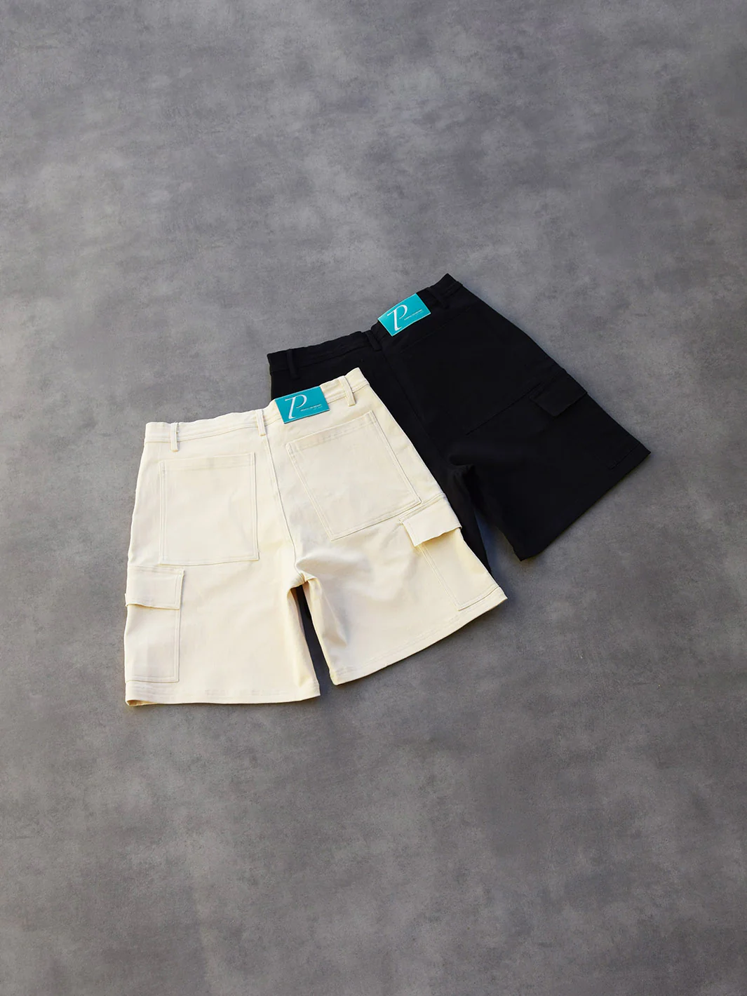 Pantalón Cargo Shorts Beige - Image 9