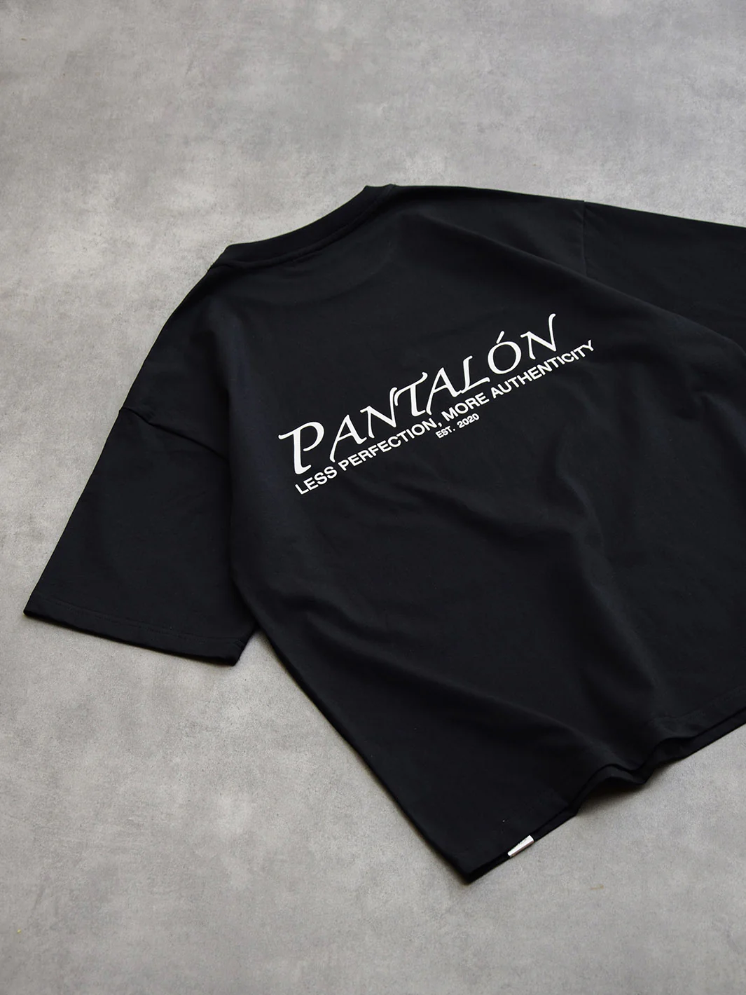 Pantalón Less Perfection More Authencity T-Shirt Black - Image 5