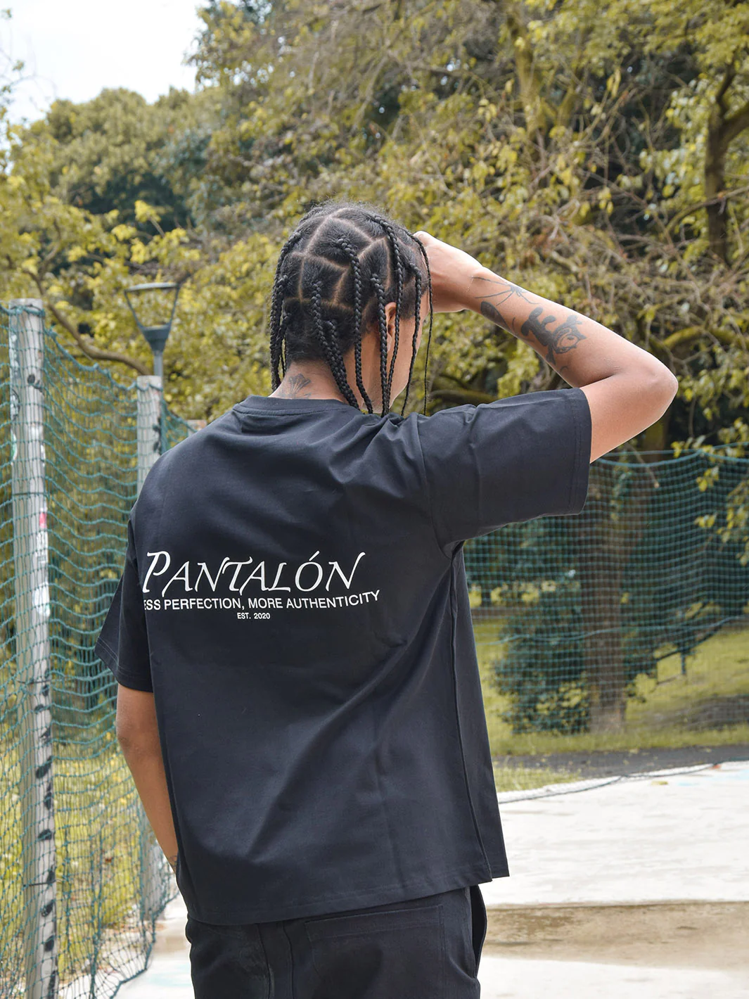 Pantalón Less Perfection More Authencity T-Shirt Black - Image 8