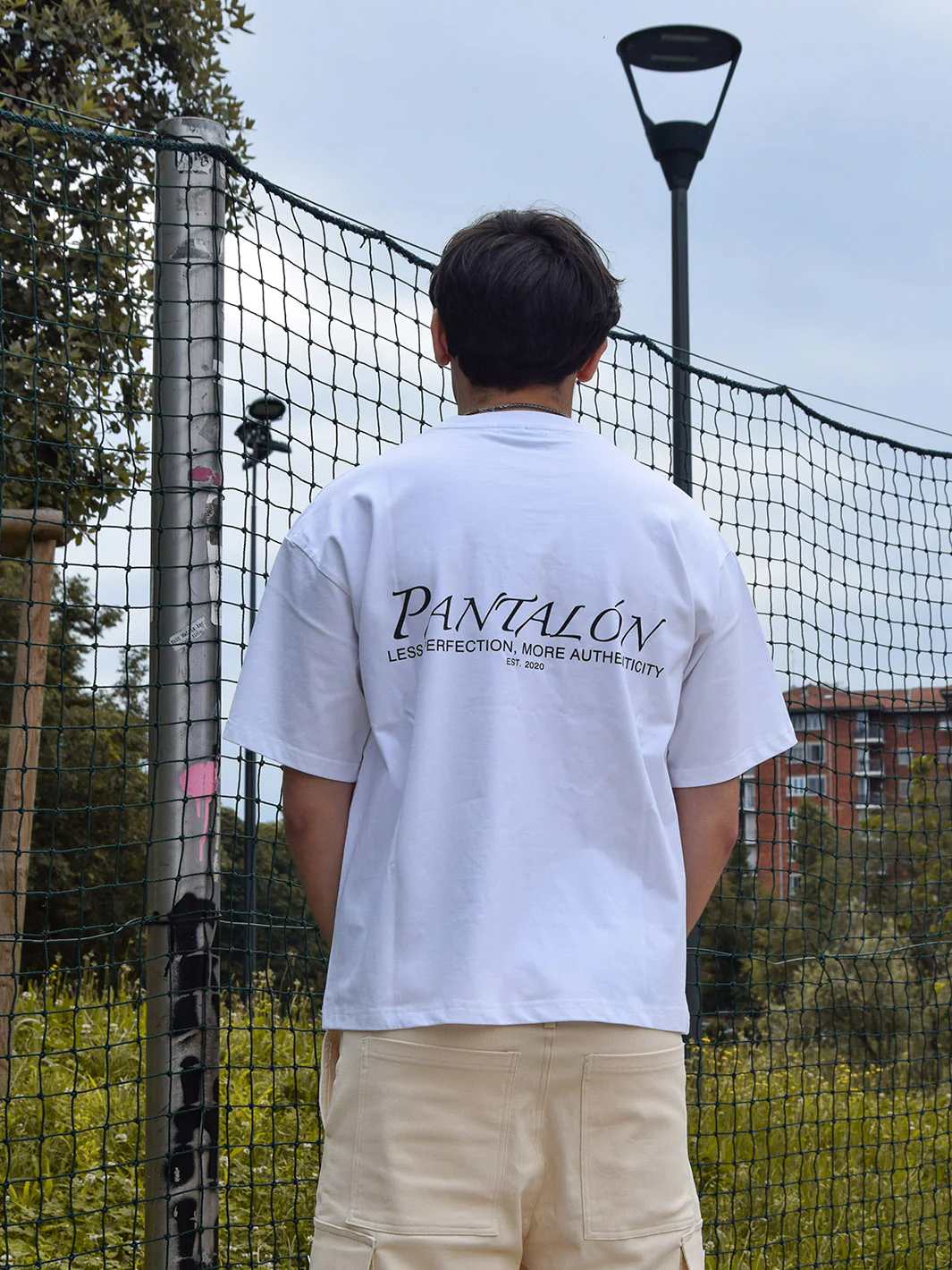 Pantalón Less Perfection More Authencity T-Shirt White - Image 8