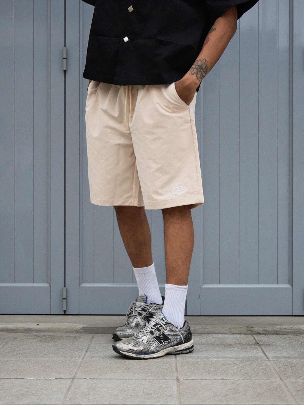 Pantalón Swim Shorts Cream - Image 3