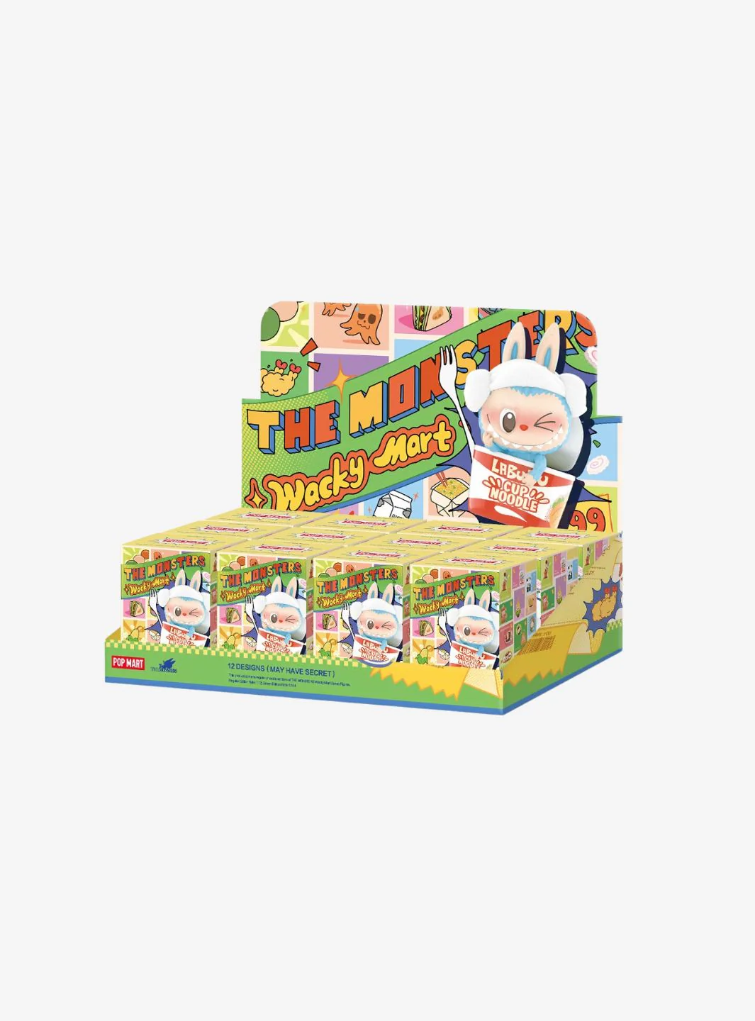 Pop Mart Labubu The Monsters Wacky Mart Series Figure (1 Blind Box) - Image 2