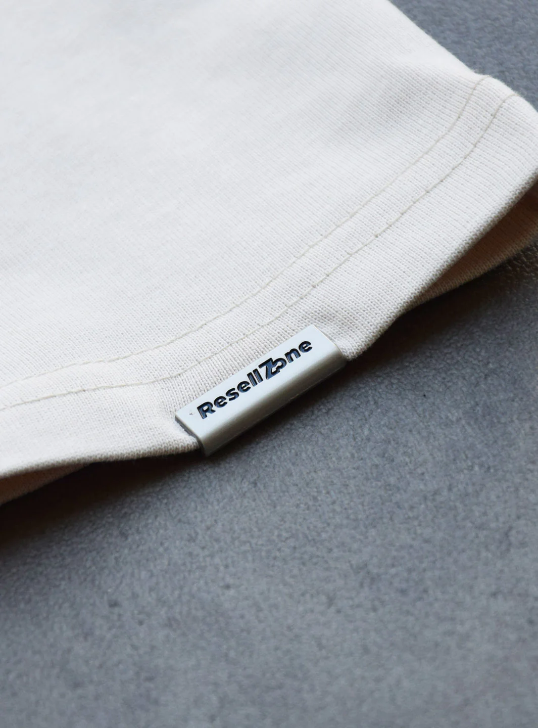 ResellZone Racing Division T-Shirt Washed Cream - Image 6