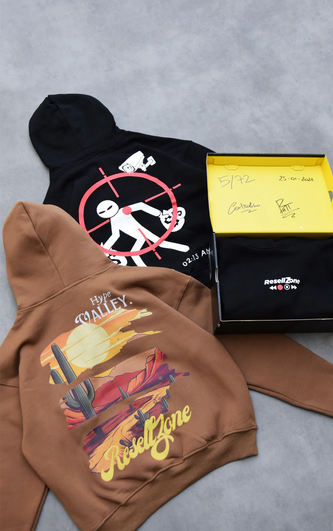 ResellZone Robbery Vision Black Hoodie - Image 13