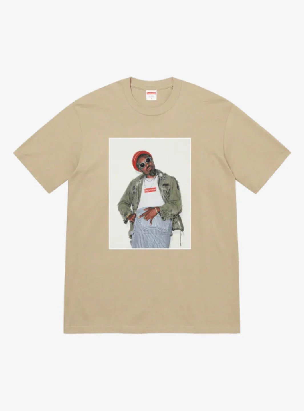 Supreme André 3000 T-Shirt Stone