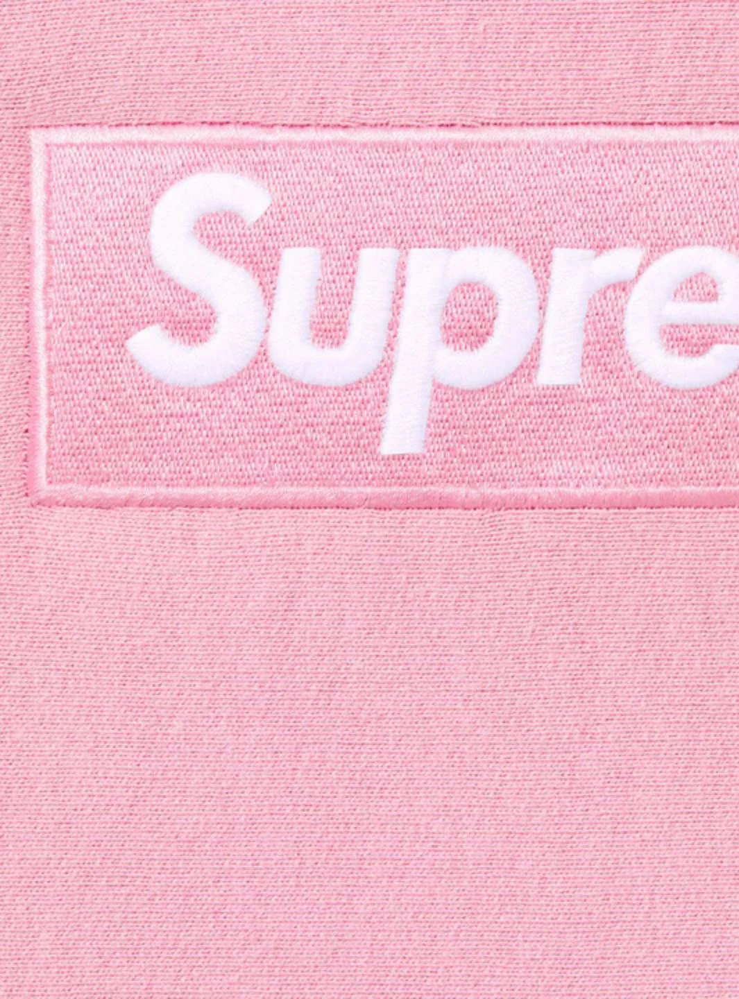Supreme Box Logo Hooded Sweatshirt Dusty Pink (FW24) - Image 2