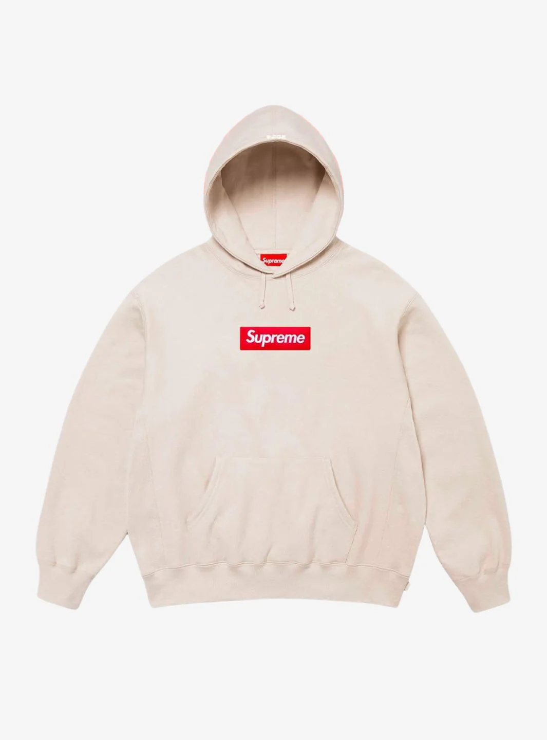 Supreme Box Logo Hooded Sweatshirt Stone (FW24)