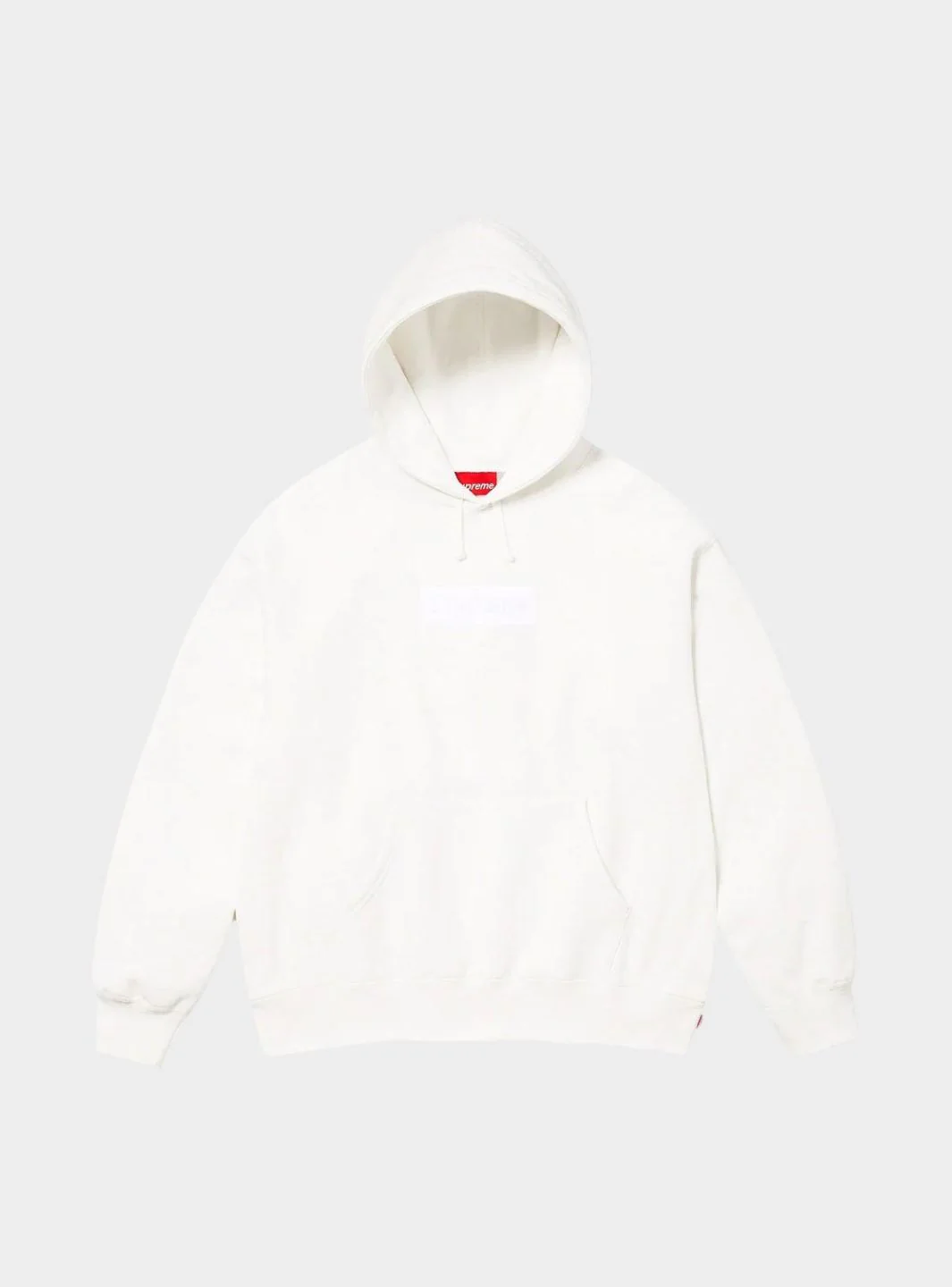 Supreme Box Logo Hooded Sweatshirt White (FW23)