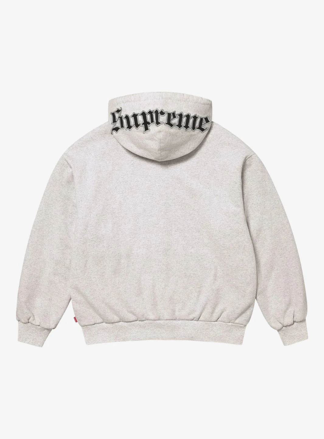 Supreme Chicago White Sox Zip Up Hooded Sweatshirt Grey - Image 2