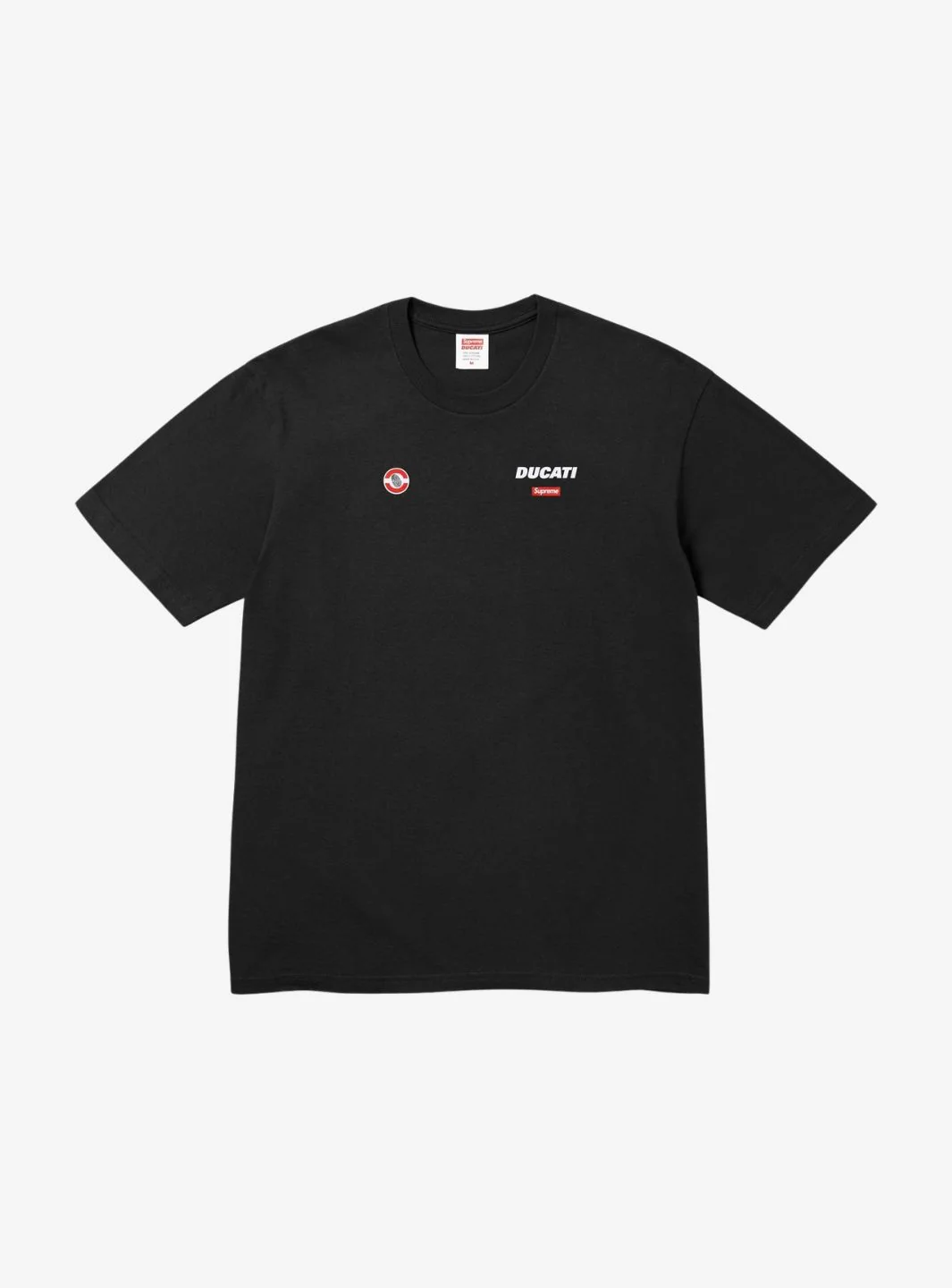 Supreme Ducati Logo T-Shirt Black - Image 2