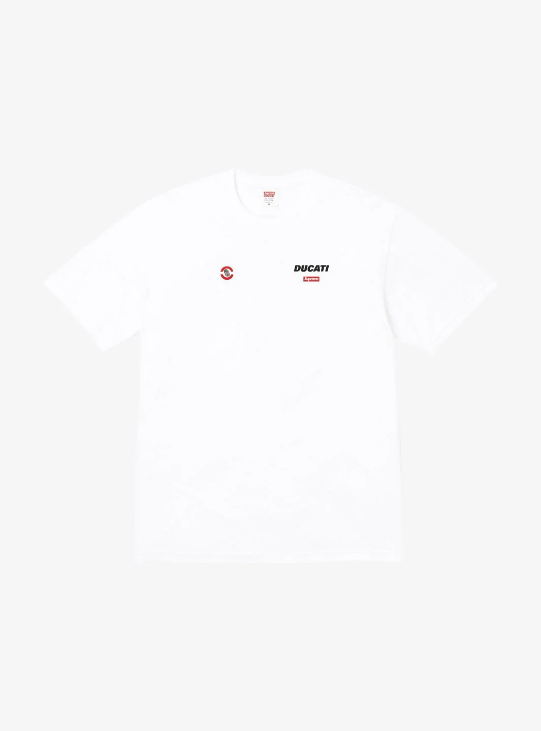 Supreme Ducati Logo T-Shirt White - Image 2