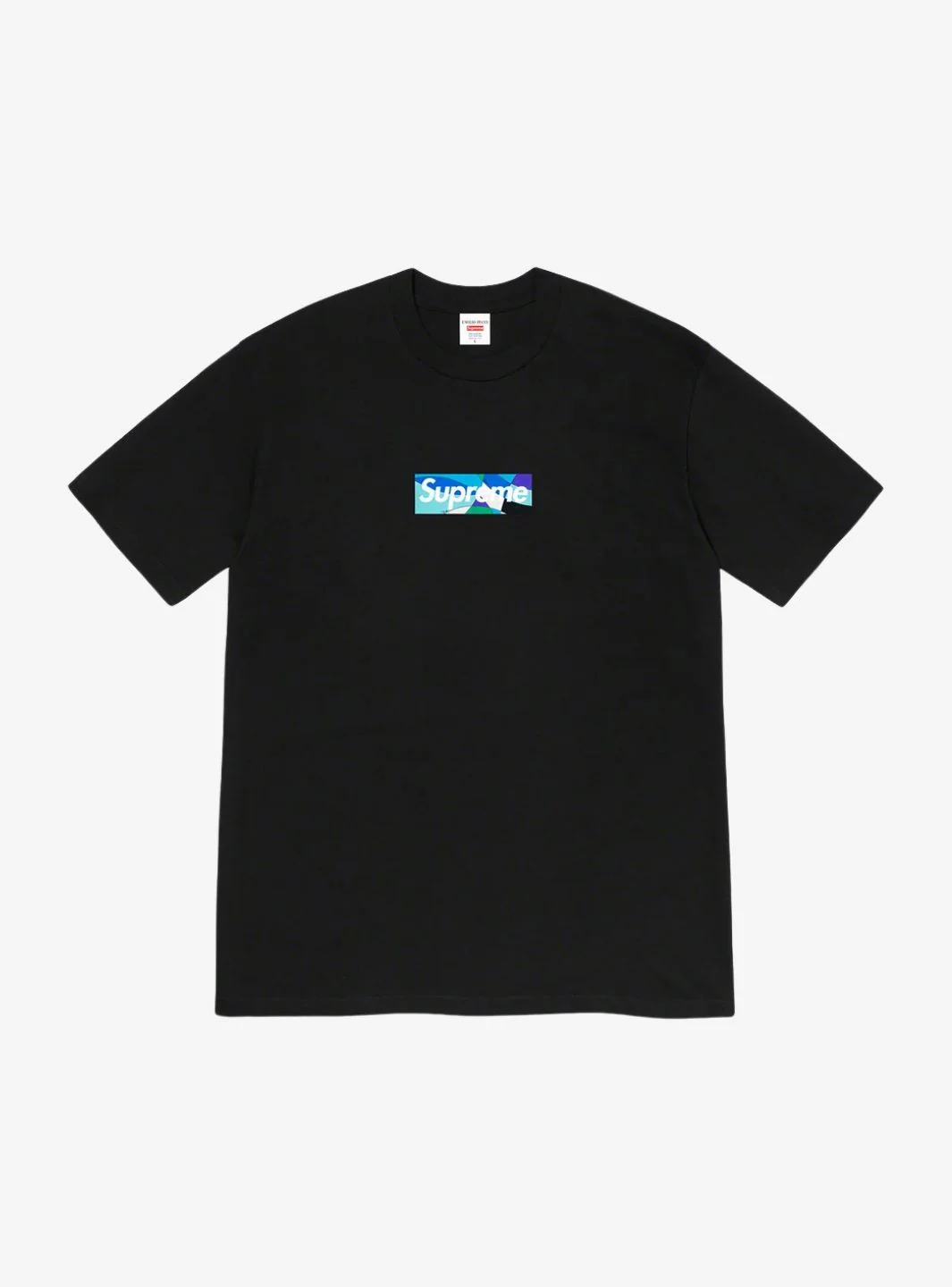 Supreme Emilio Pucci Box Logo T-Shirt Black/Blue