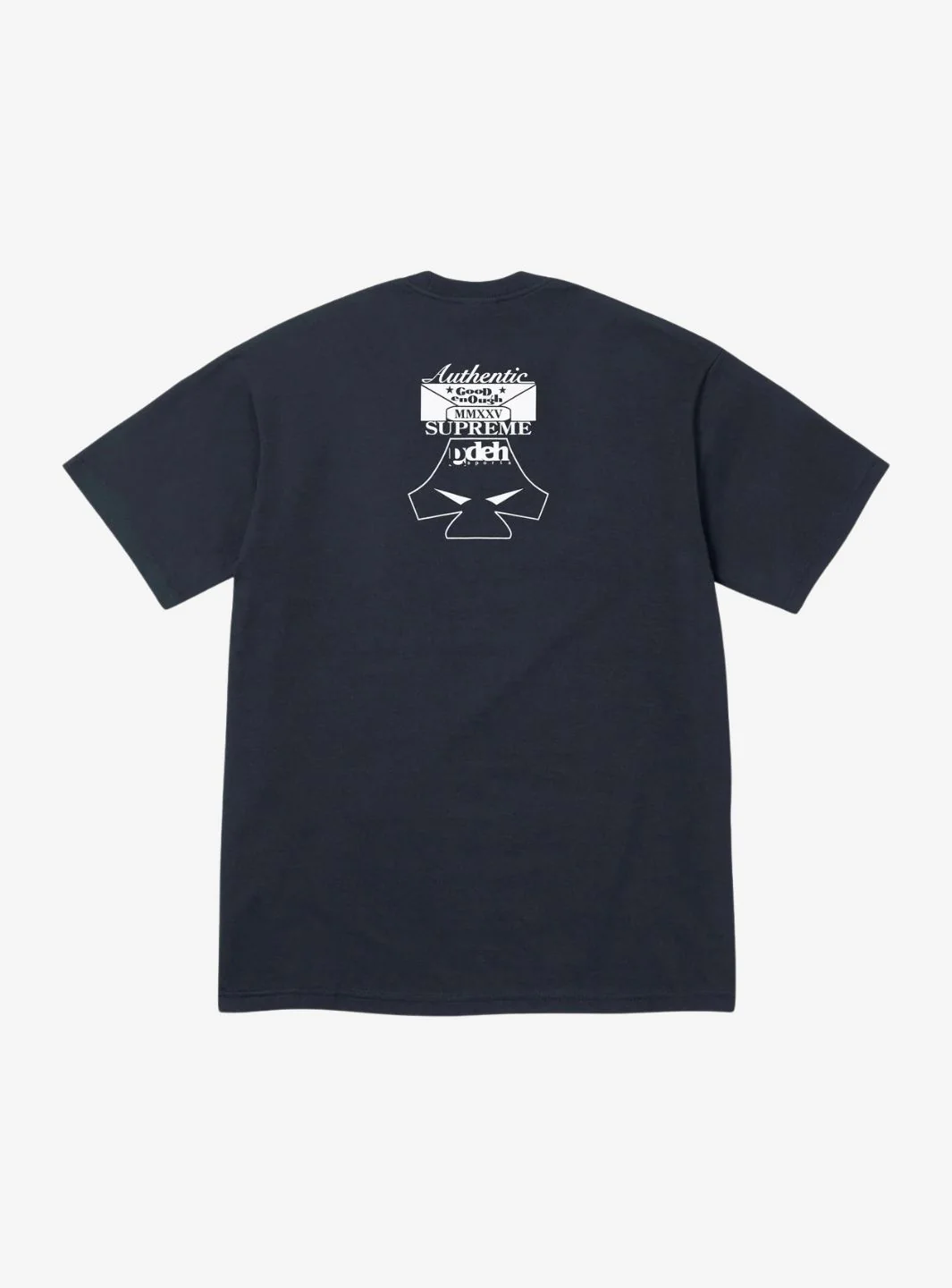 Supreme GOODENOUGH Device T-Shirt Navy - Image 2