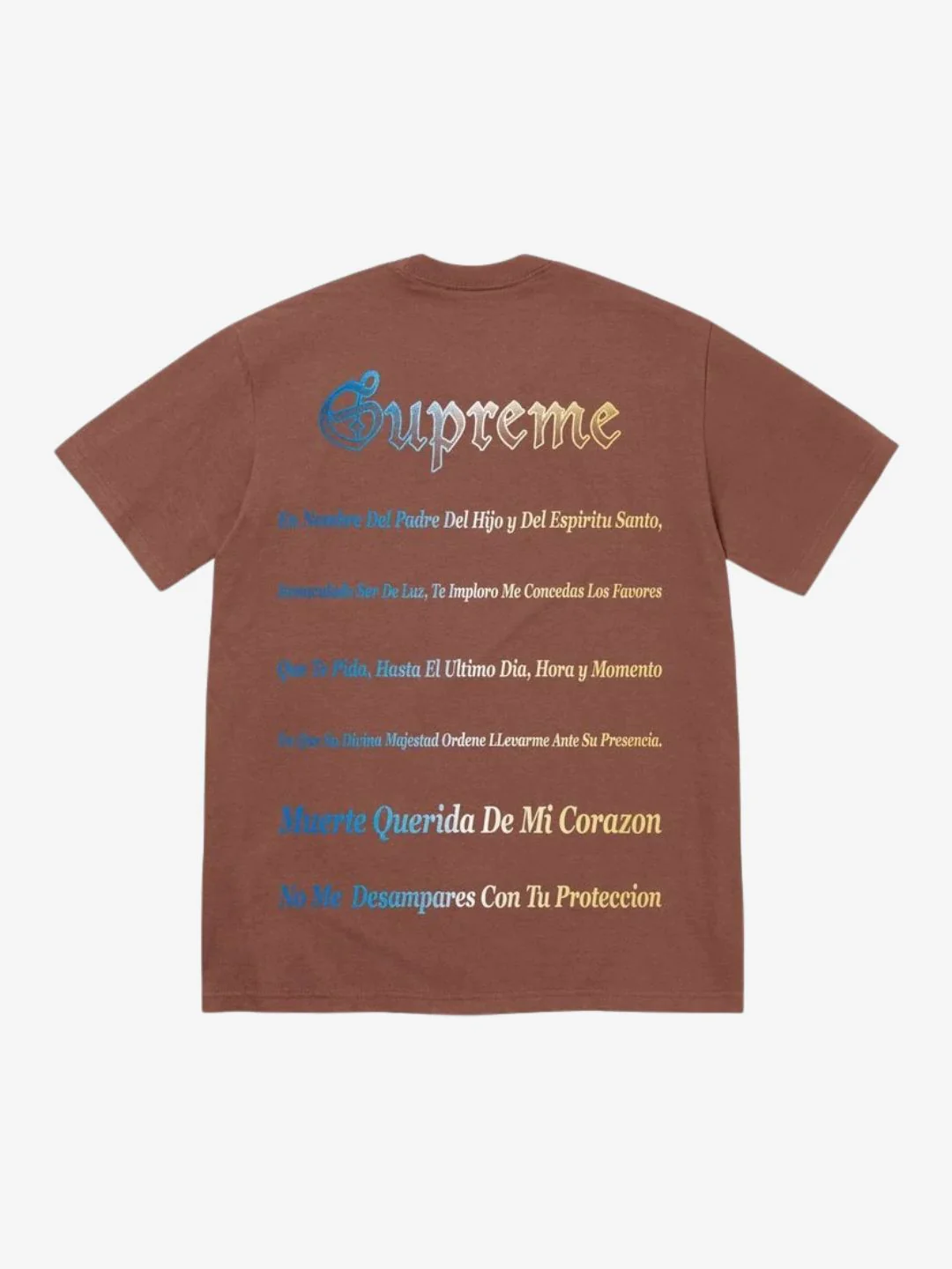 Supreme Grim Reaper T-Shirt Brown - Image 2