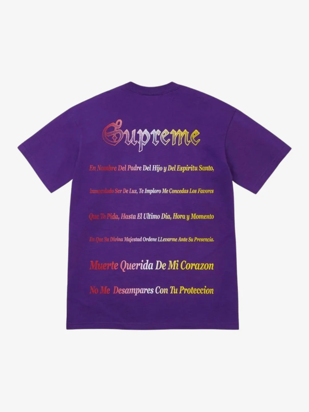 Supreme Grim Reaper T-Shirt Purple - Image 2