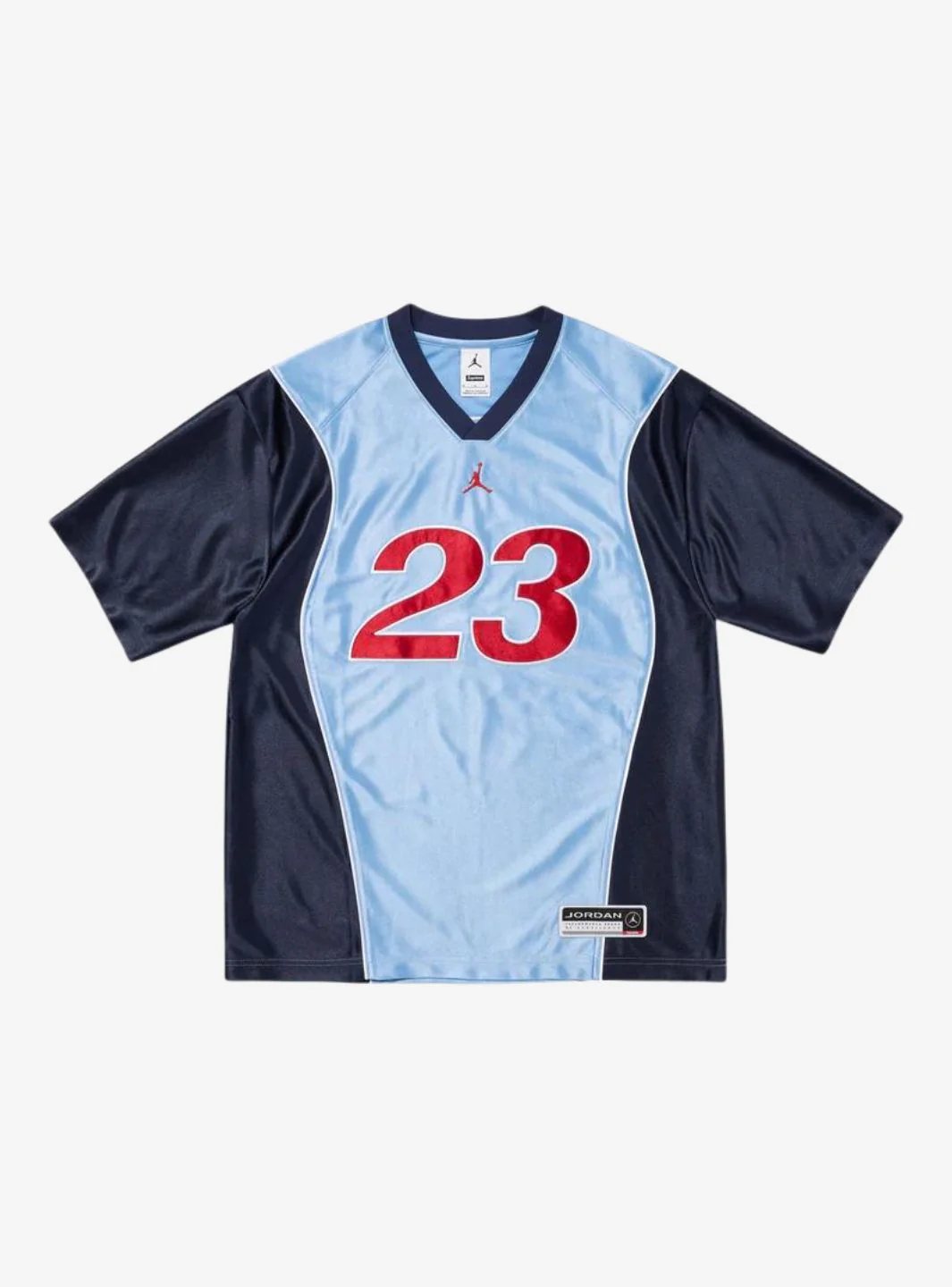 Supreme Jordan Warm Up Jersey Light Blue