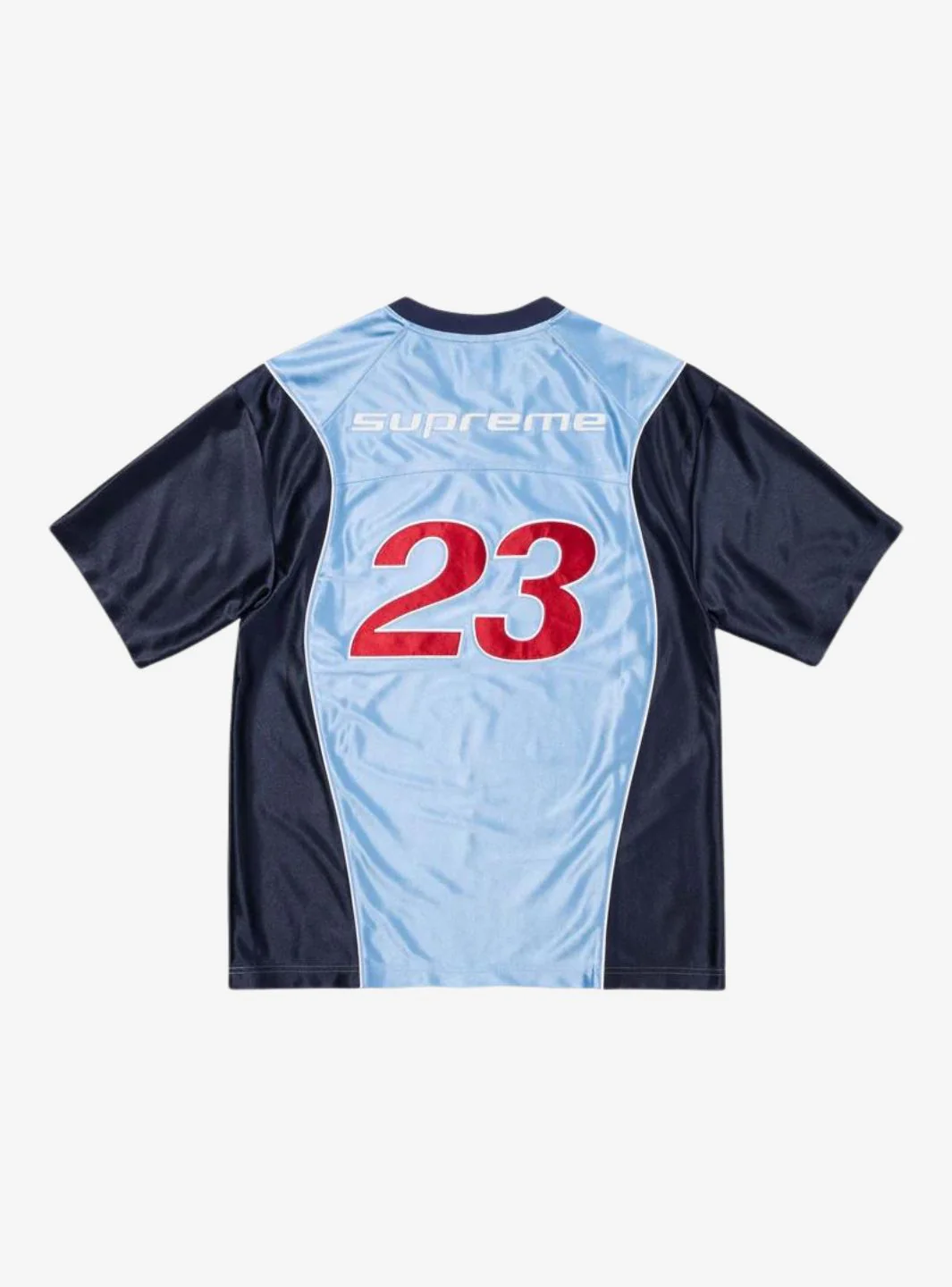 Supreme Jordan Warm Up Jersey Light Blue - Image 2