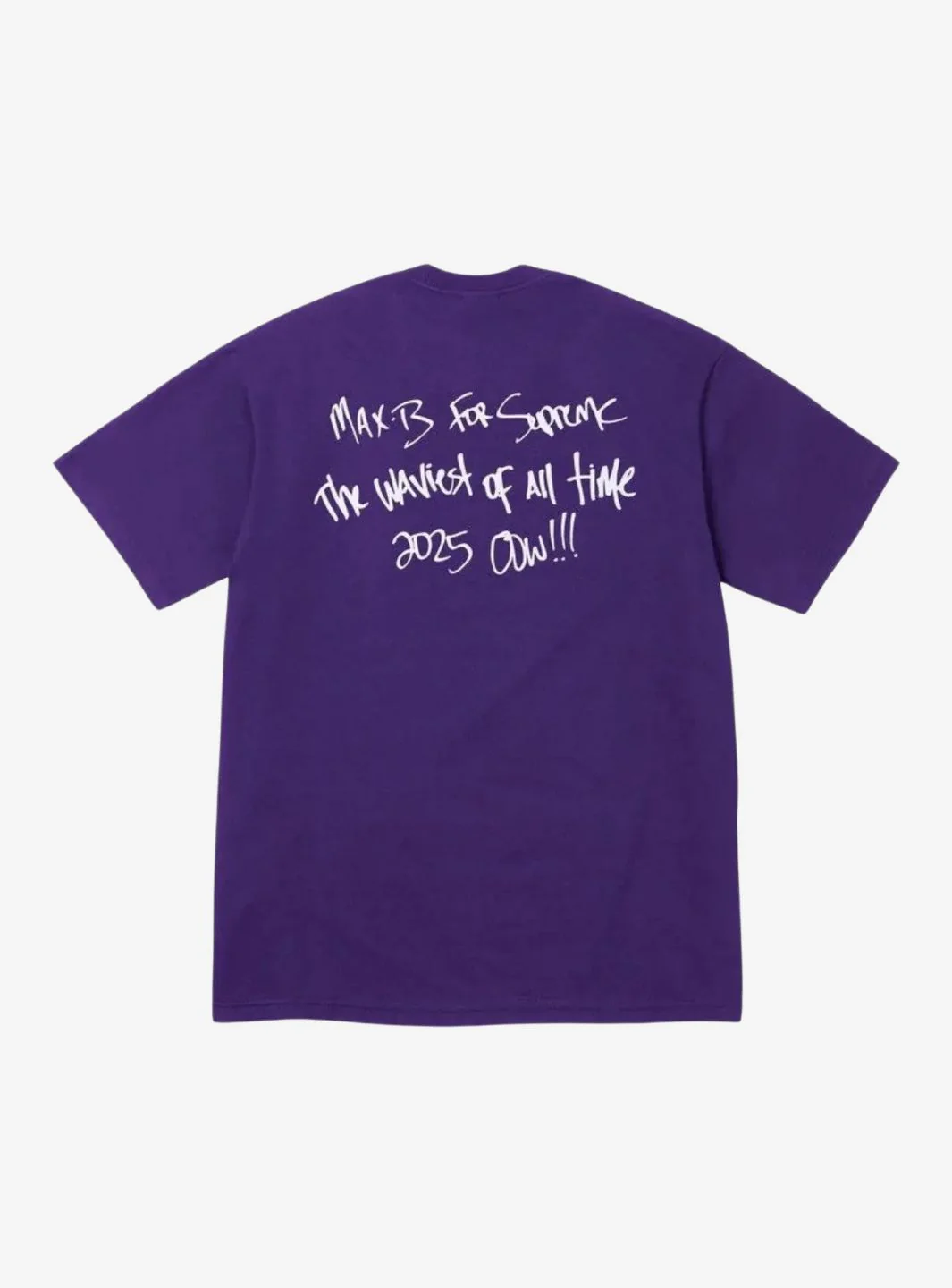 Supreme Max B T-Shirt Purple - Image 2