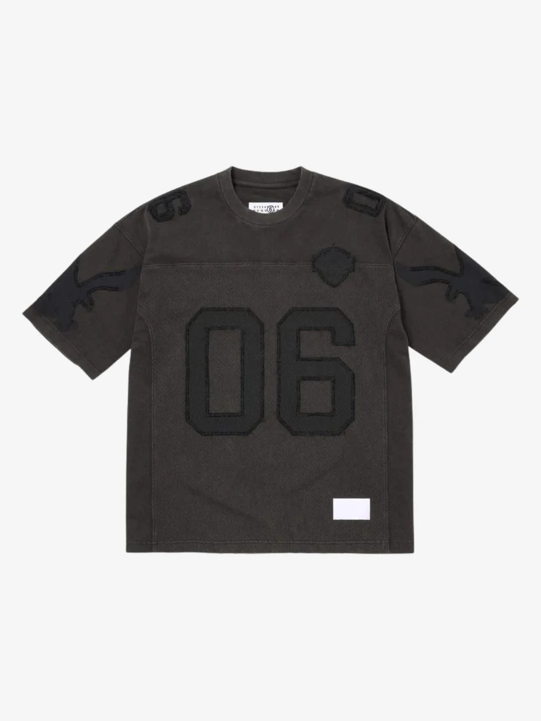 Supreme MM6 Maison Margiela Cotton Football Jersey Black