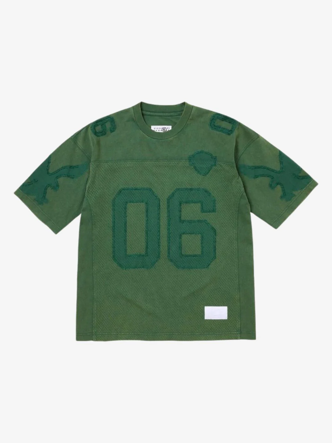 Supreme MM6 Maison Margiela Cotton Football Jersey Green